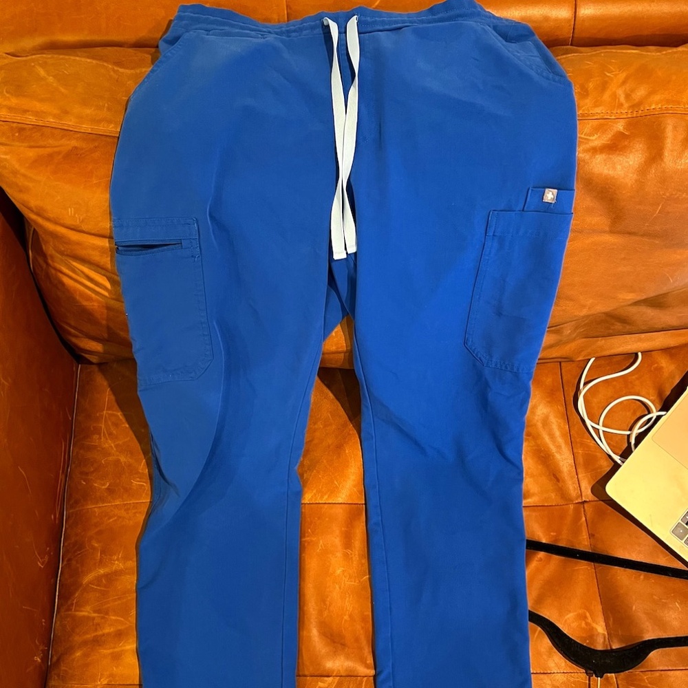 Figs Scub pants Yola Royal Blue